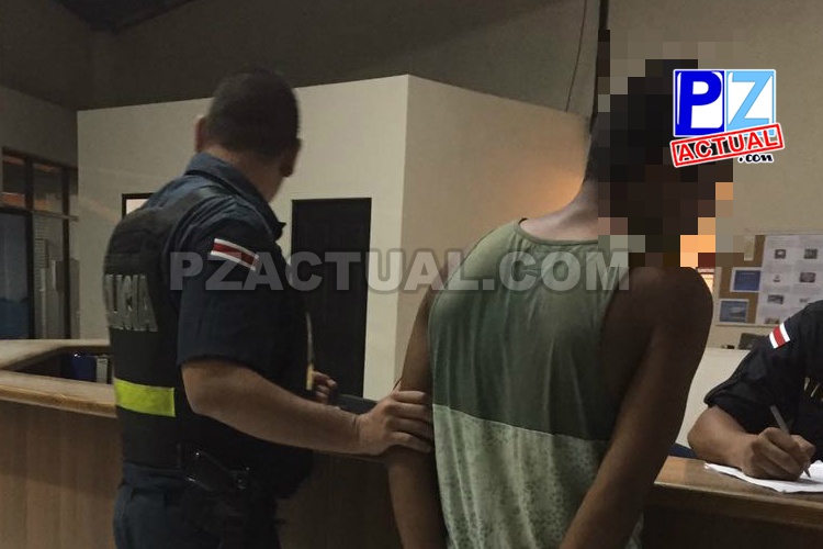 Policías sorprenden en Jacó a sujeto que en apariencia intentó robar en una vivienda.,www.pzactual.com