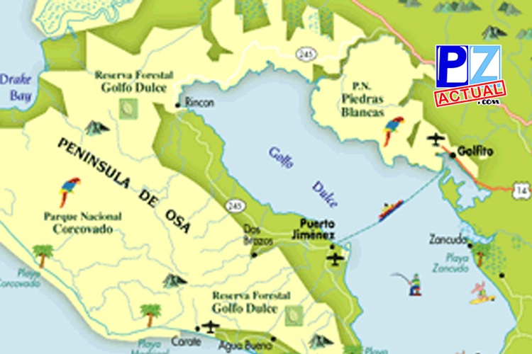 Península de Osa, www.pzactual.com