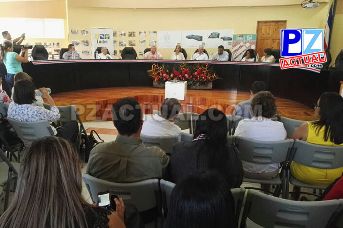 Entrega de terreno morgue zona sur INDER 00