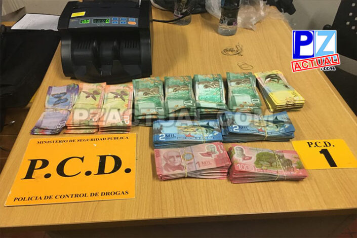 Dinero incautado
