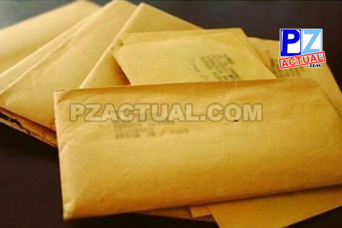 Documentos falsos en encomienda