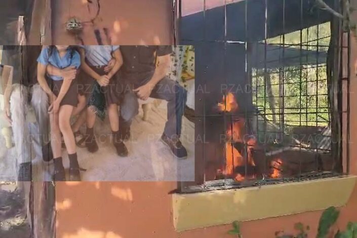 Imagen que muestra un incendio