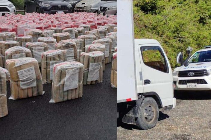 IMAGEN MUESTRA PAQUETES DE DROGA Y VEHÍCULOS