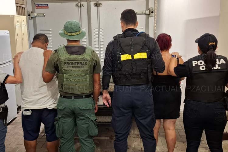 Dan con droga enterrada en un patio en Bahía Ballena de Osa