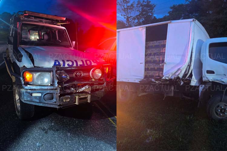 Contrabandistas de licor provocaron otro accidente en la Zona Sur