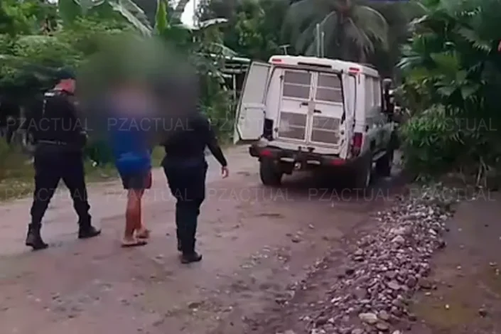 IMAGEN MUESTRA SOSPECHOSO DETENIDO