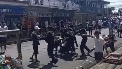 Disturbios en Quepos