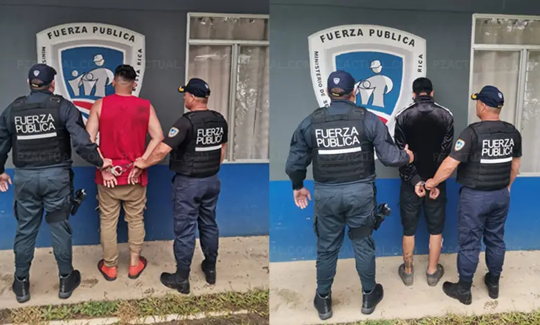 IMAGEN MUESTRA DETENIDO EN LA ZONA SUR