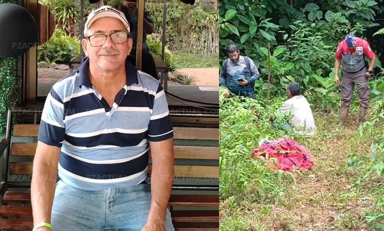 Imagen muestra a hombre desaparecido y el hallazgo