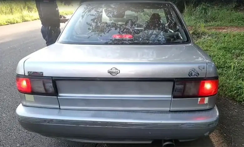 Conductor detenido con vehículo robado