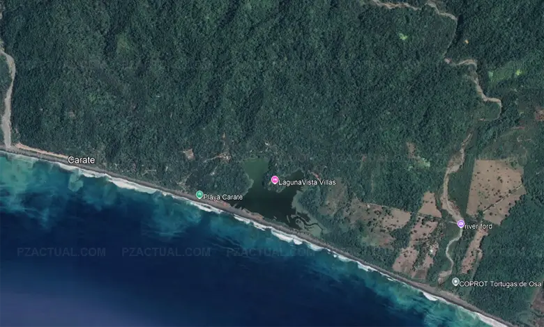 Playa Carate, Laguna Pejeperrito