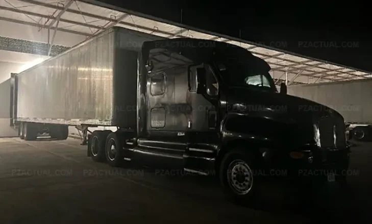 Camión con contrabando 1