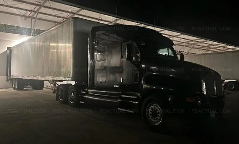 Camión con contrabando 1