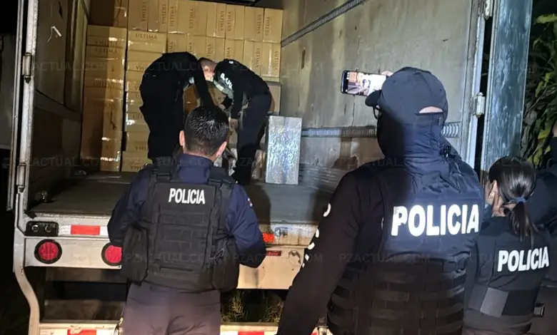 Camión con contrabando 3