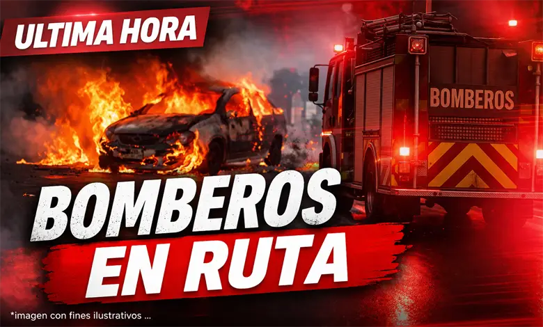 Bomberos en ruta Pérez Zeledón hoy