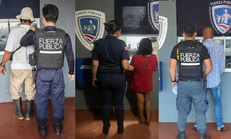 Caen tres buscados por la justicia en la Zona Sur