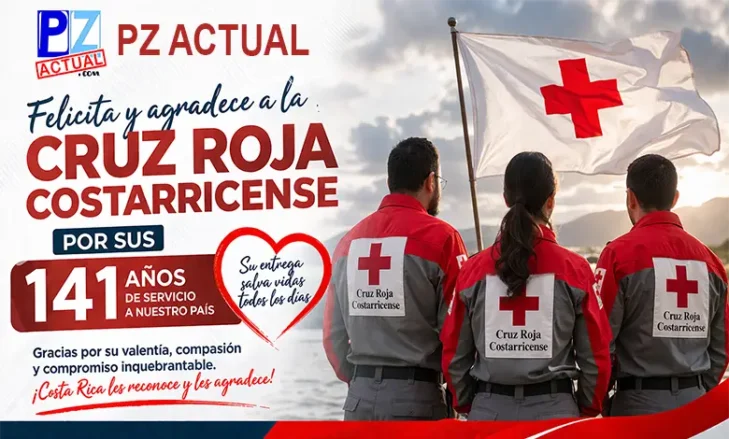 Cruz Roja Costarricense cumple 141 años de labor humanitaria