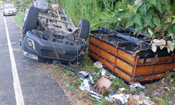 Imagen muestra accidente